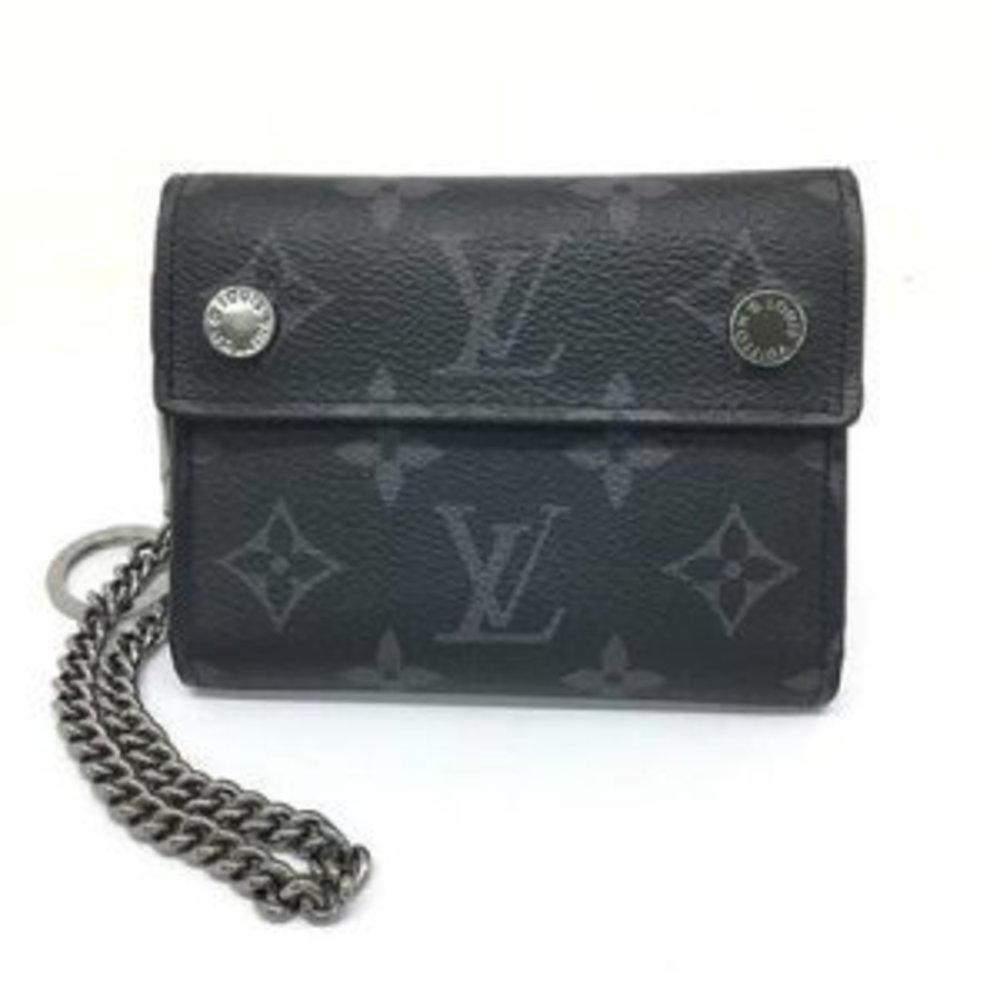 Louis Vuitton Black Monogram Eclipse Tri Chain Wa… - image 1
